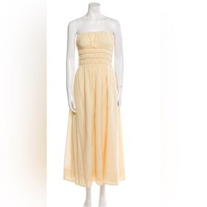 Posse Strapless Midi Length Dress